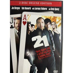 21 (Two-Disc Edition - DVD, 2008) Like New - Kevin Spacey